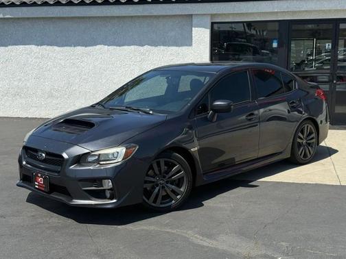 Dark Gray Metallic 2016 Subaru WRX Limited