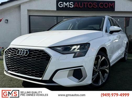 Ibis White 2022 Audi A3 Premium