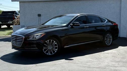Caspian Black 2016 Hyundai Genesis 3.8