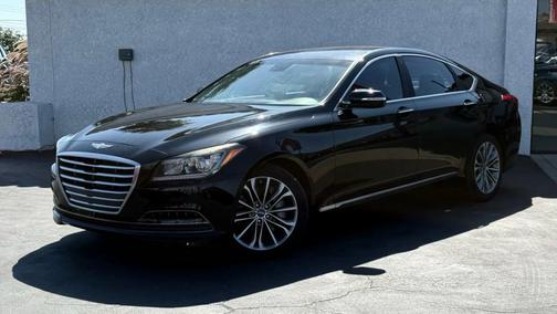 Caspian Black 2016 Hyundai Genesis 3.8