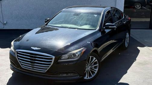 Caspian Black 2016 Hyundai Genesis 3.8