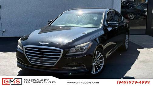 Caspian Black 2016 Hyundai Genesis 3.8