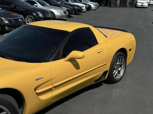Millennium Yellow 2003 Chevrolet Corvette Z06