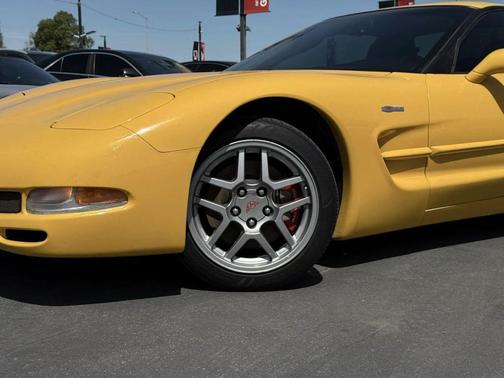 Millennium Yellow 2003 Chevrolet Corvette Z06
