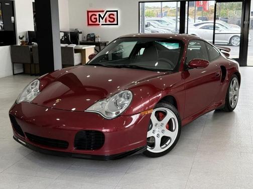 Red 2001 Porsche 911 Carrera Turbo