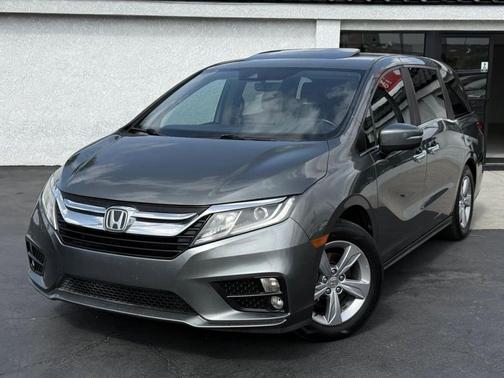 Forest Mist Metallic 2018 Honda Odyssey EX-L