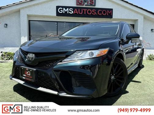 Galactic Aqua Mica 2018 Toyota Camry XSE