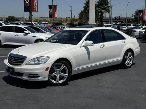 Diamond White Metallic 2013 Mercedes-Benz S-Class Sedan