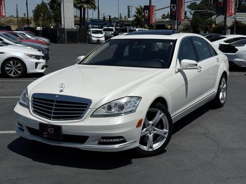 Diamond White Metallic 2013 Mercedes-Benz S-Class Sedan