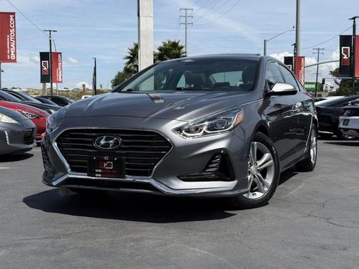 Machine Gray 2018 Hyundai SONATA Limited