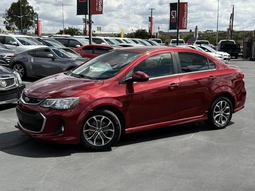Cajun Red Tintcoat 2017 Chevrolet Sonic LT
