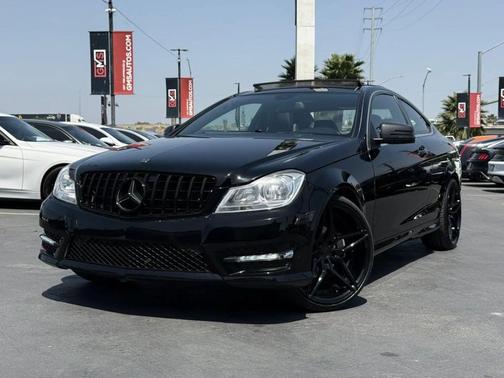 Black 2012 Mercedes-Benz C-Class Coupe