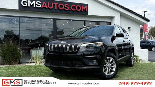 Diamond Black Crystal Pearlcoat 2021 Jeep Cherokee Latitude Plus