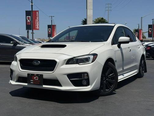 Crystal White Pearl 2015 Subaru WRX Limited