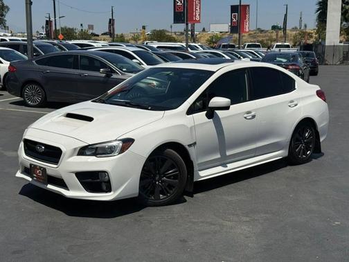 Crystal White Pearl 2015 Subaru WRX Limited