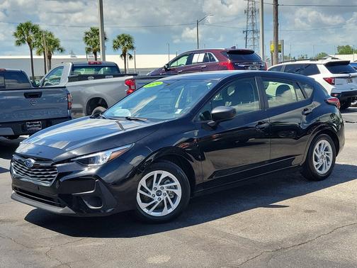 Crystal Black Silica 2024 Subaru Impreza Base