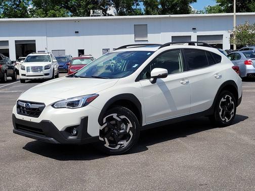 Crystal White Pearl 2023 Subaru Crosstrek Limited