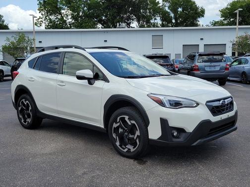 Crystal White Pearl 2023 Subaru Crosstrek Limited
