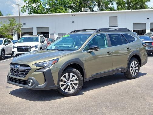 Autumn Green Metallic 2025 Subaru Outback Premium