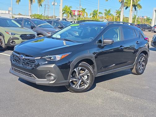 Crystal Black Silica 2025 Subaru Crosstrek Premium SUV