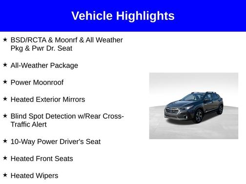 Magnetite Gray Pearl 2024 Subaru Crosstrek Premium