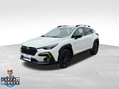 Crystal White Pearl 2024 Subaru Crosstrek Sport