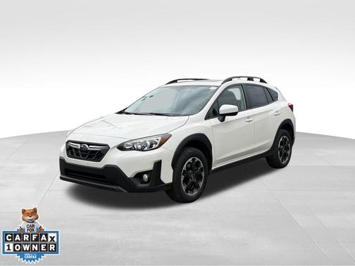 Crystal White Pearl 2023 Subaru Crosstrek Premium