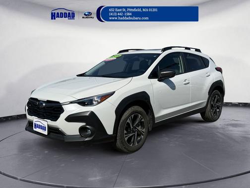 Crystal White Pearl 2025 Subaru Crosstrek Premium