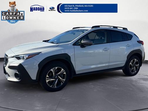 Crystal White Pearl 2025 Subaru Crosstrek Premium