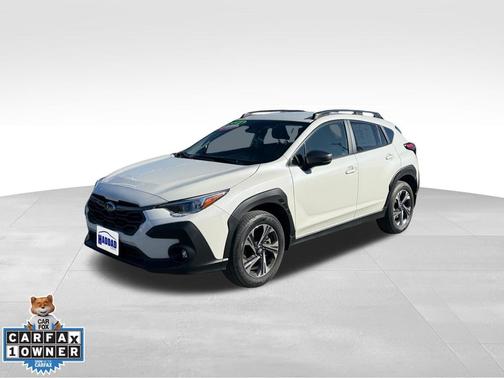Crystal White Pearl 2024 Subaru Crosstrek Premium