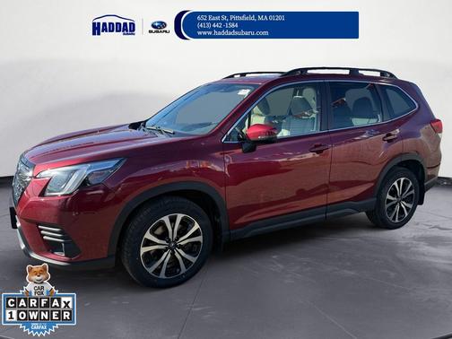 Crimson Red Pearl 2023 Subaru Forester Limited