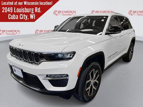Bright White Clearcoat 2023 Jeep Grand Cherokee Limited