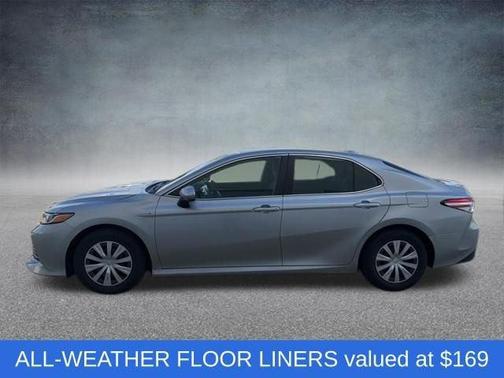 Celestial Silver Metallic 2019 Toyota Camry Hybrid XLE
