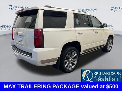 White Diamond Tricoat 2015 Chevrolet Tahoe LTZ
