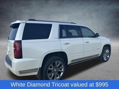White Diamond Tricoat 2015 Chevrolet Tahoe LTZ