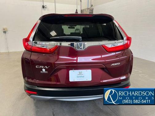 Maroon 2019 Honda CR-V EX