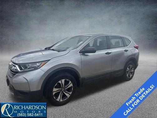 Lunar Silver 2017 Honda CR-V LX