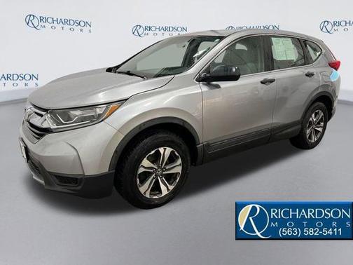 Lunar Silver 2017 Honda CR-V LX