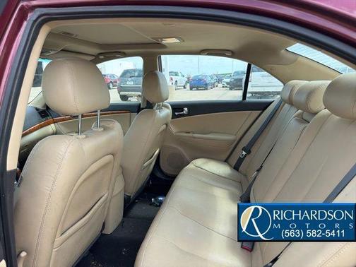 Dark Cherry Red 2010 Hyundai SONATA Limited