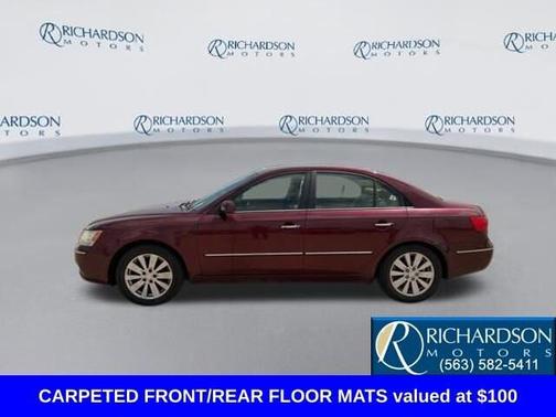 Dark Cherry Red 2010 Hyundai SONATA Limited