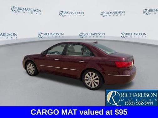 Dark Cherry Red 2010 Hyundai SONATA Limited
