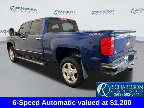Blue Topaz Metallic 2015 Chevrolet Silverado 2500 LTZ