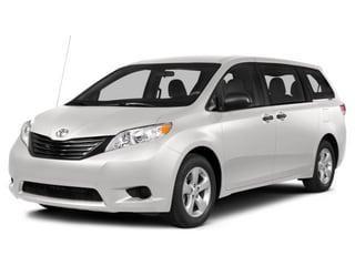Super White 2014 Toyota Sienna LE