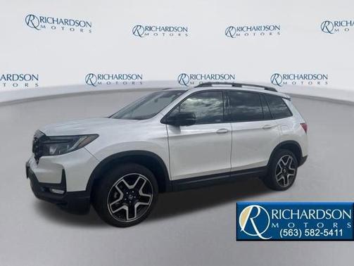 Platinum White 2023 Honda Passport AWD Elite
