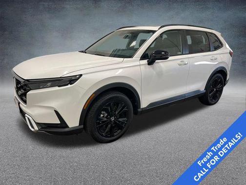 Platinum White Pearl 2026 Honda CR-V Hybrid Sport Touring AWD