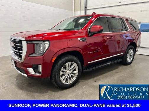Cayenne Red Tintcoat 2021 GMC Yukon SLT