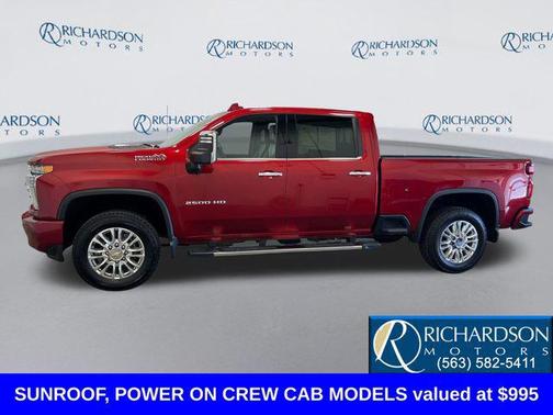 Cherry Red Tintcoat 2022 Chevrolet Silverado 2500 High Country