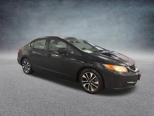 Crystal Black Pearl 2015 Honda Civic EX
