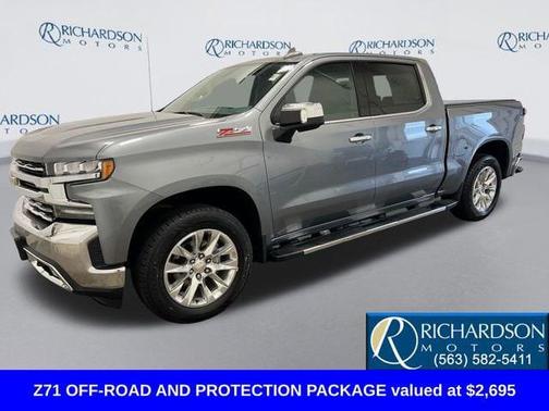 Satin Steel Metallic 2019 Chevrolet Silverado 1500 LTZ