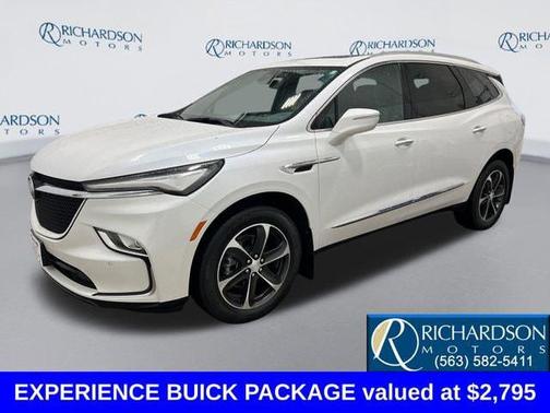 White Frost Tricoat 2022 Buick Enclave AWD Essence